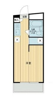 【間取り】 | ベルサイユ目黒 | 間取りです。