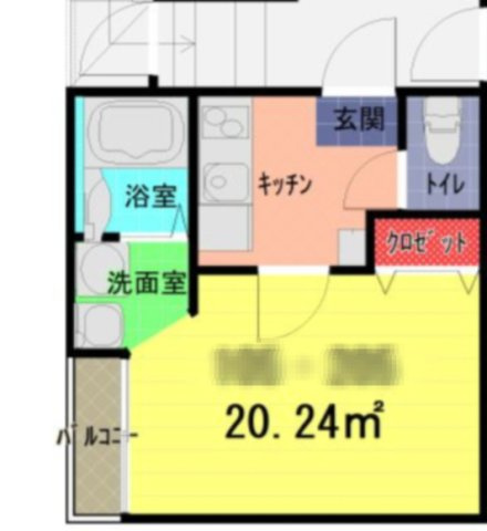 アークプレイス大和田Ⅱの間取り