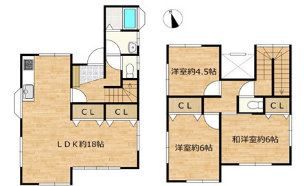 所沢市北中2丁目中古戸建の外観