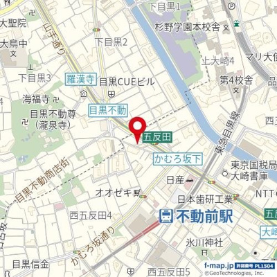 【地図】 | ガラ・ステージ目黒不動前