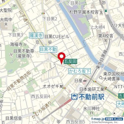 【地図】 | ガラ・ステージ目黒不動前