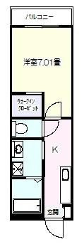 サンライズハイツの間取り