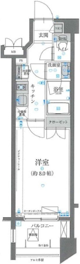 リヴシティ練馬高野台の間取り