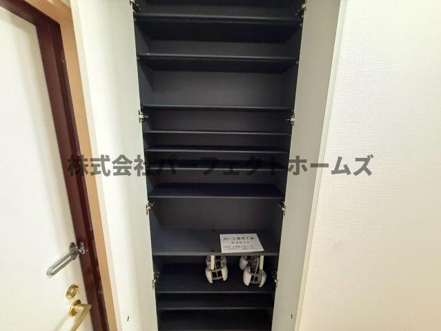 メゾンエスポワールの収納|専用の収納スペースです