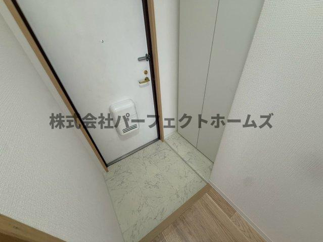 メゾンエスポワールの玄関|落ち着いた玄関です
