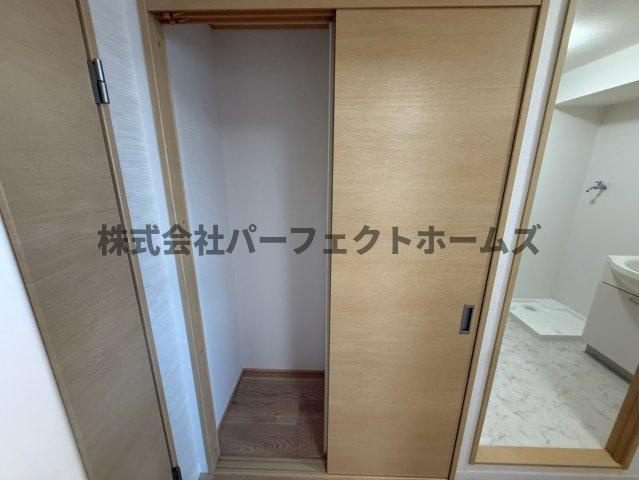 メゾンエスポワールの収納|専用の収納スペースです