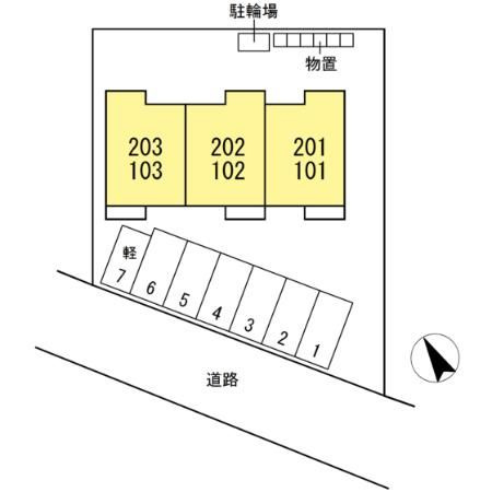 ベルウッドの区画図