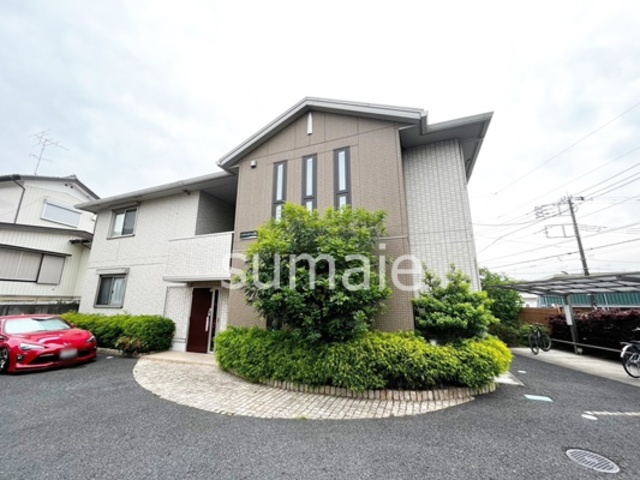 I.ヴィレッジSOUTHの外観|2階建ての物件です
