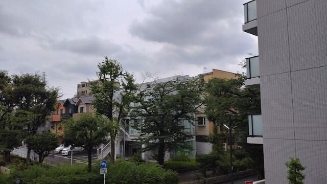 グリーンコーポ高島のバルコニー
