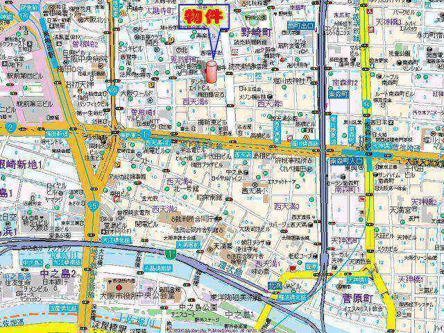 【地図】 | Ｍ＆Ｍウメダイースト
