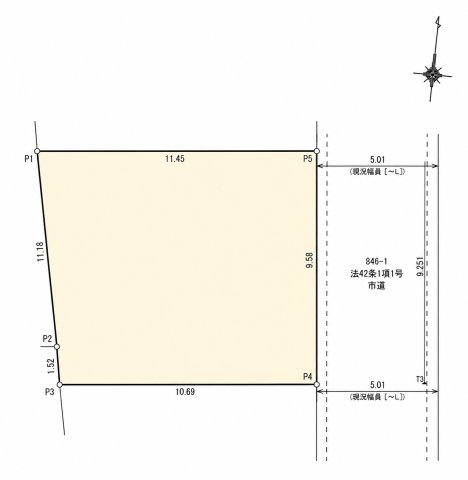 西武新宿線 田無駅 10分 新築戸建 西東京市向台町2丁目の区画図