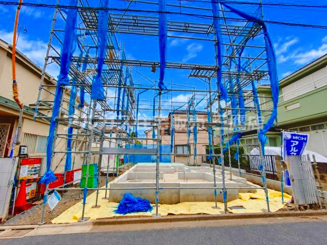 西武新宿線 田無駅 10分 新築戸建 西東京市向台町2丁目の外観|2026年12月完成予定。平坦で整った敷地のため、お車の出入りや建築プランもスムーズです。