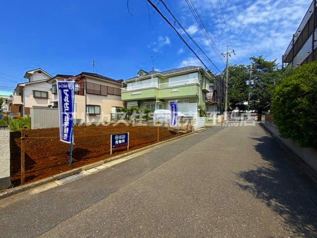 西武新宿線 田無駅 10分 新築戸建 西東京市向台町2丁目の外観|2026年12月に新築完成予定。きれいな長方形の整形地で、陽当りの良さが際立ちます。