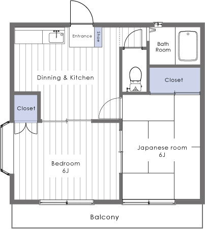コーポセシカの間取り