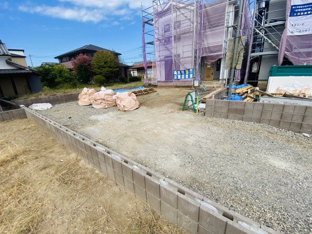 新築　高崎市石原町第25　Livele Garden.S　１号棟の駐車場|現地写真　駐車スペースは2台分可能です！
