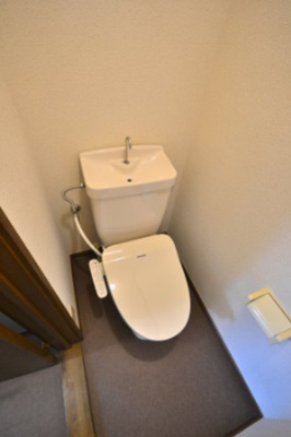【トイレ】 | フラットS | 退去前につき別のお部屋の写真です