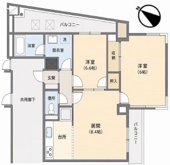 帝金ビルの間取り