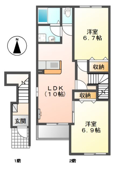 【間取り】 | サンライトビュー