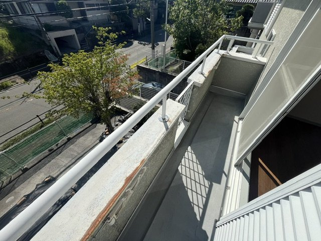 北貴望ヶ丘グリーンホームのバルコニー