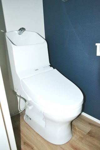 清潔感のあるトイレです