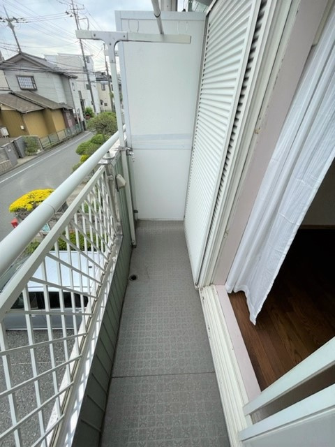 広々としたバルコニーです