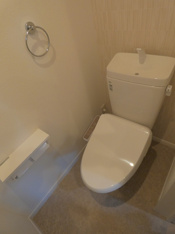 落ち着いたトイレです