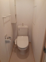 清潔感のあるトイレです