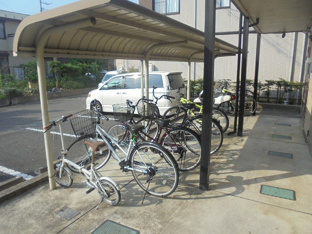 屋根付き駐輪場