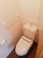 トイレもきれいです