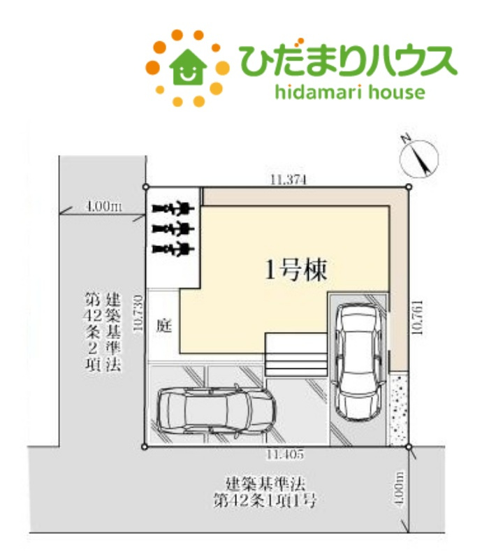 深谷市上野台　第26　新築一戸建て　リーブルガーデン　01の区画図