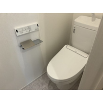 トイレもきれいです