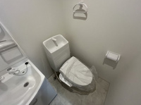 清潔感のあるトイレです