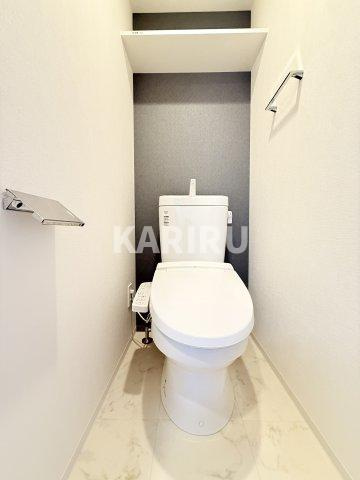IW RESIDENCE大阪CREST TAPPのトイレ
