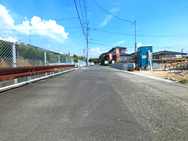 佐賀市開成第11の前面道路含む現地写真|前面道路含む現地写真です