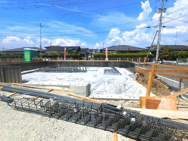 佐賀市開成第11の外観|建築中