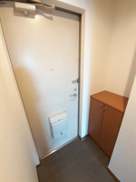 シンプルで使いやすい玄関です