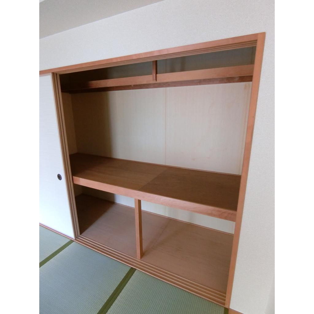 メゾンドーム三軒家の収納|こまごまとしたものを収納できそうですね