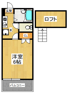 アミー一番館の間取り