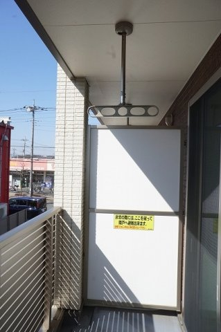 広々としたバルコニーです