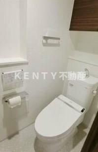 【トイレ】 | ジェノヴィア本羽田スカイガーデン | 落ち着いたトイレです