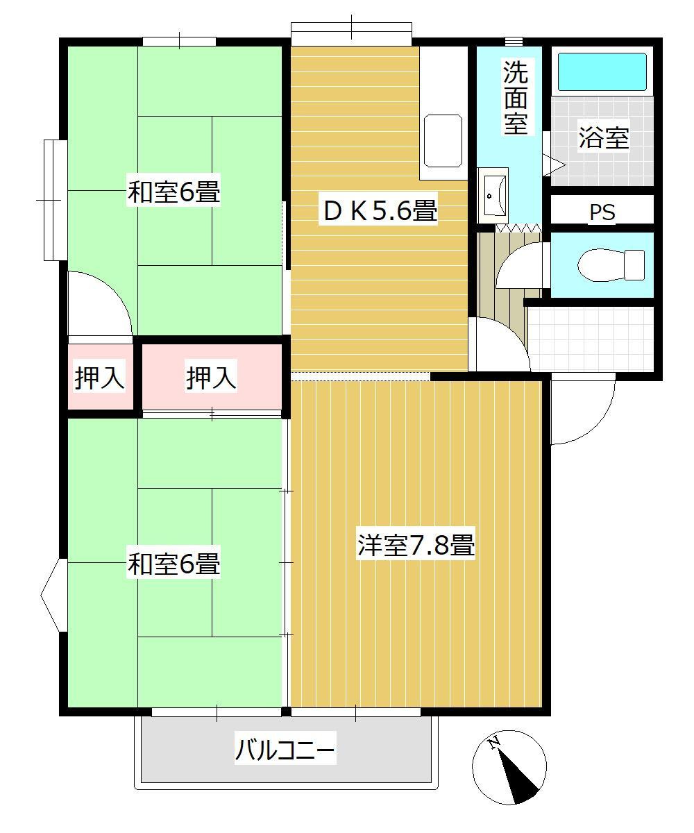 メイプルハウスの間取り
