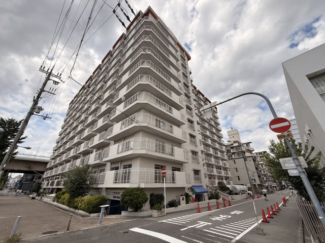ハイム北野の外観|外観は落ち着いています