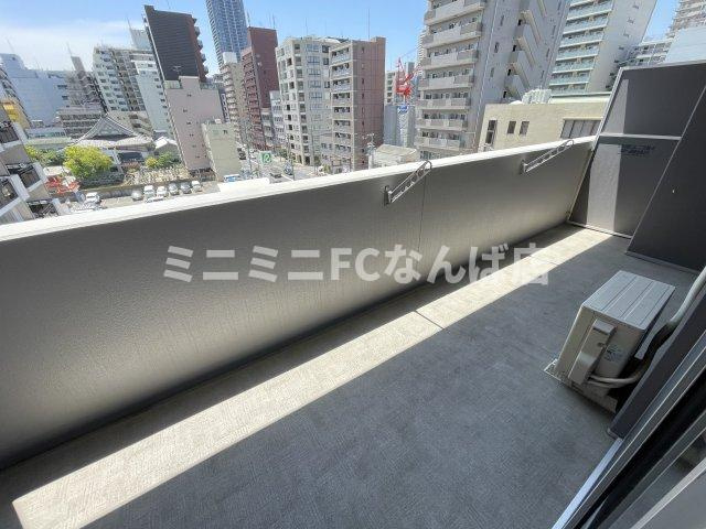 プレミスト北堀江のバルコニー|内覧は現地待ち合わせでも大丈夫です！