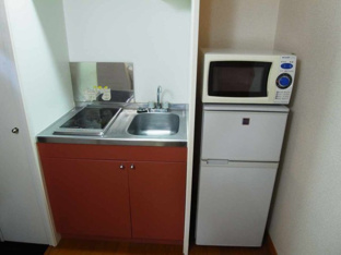 コンパクトなキッチンで掃除もラクラク