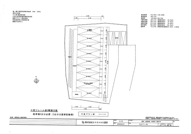 仮）フラッティ上桂前田町の土地図