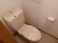 トイレもきれいです