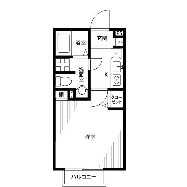 アムール Reposの間取り