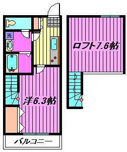 DuoCourt西川口の間取り