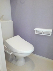 シンプルで使いやすいトイレです