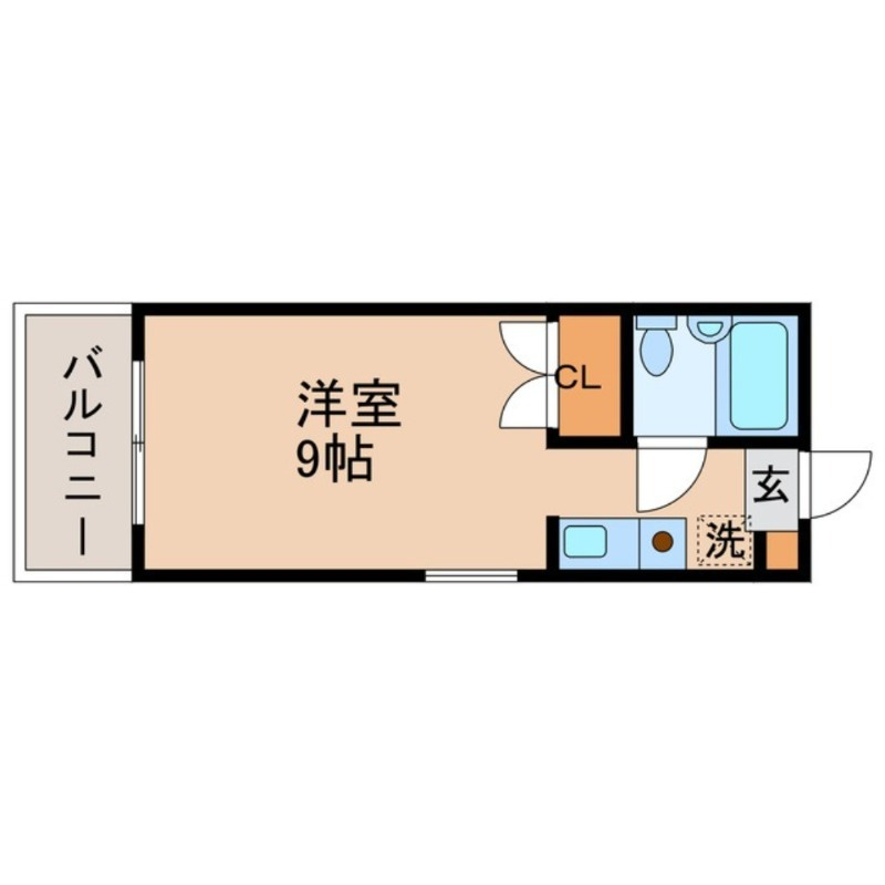 フリーダム本原の間取り